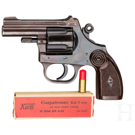 Gasrevolver Korth, zweite Ausf&uuml;hrung