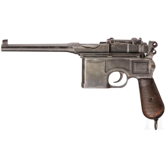Mauser C 96 "Prewar Commercial", mit Anschlagkasten