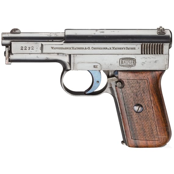 Mauser Mod. 1910, fr&uuml;he Sidelatch