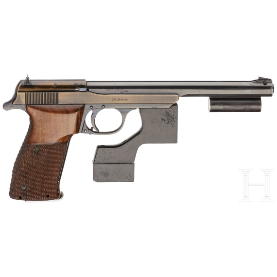 Walther Olympia-Pistole Mod. 1936, im Karton