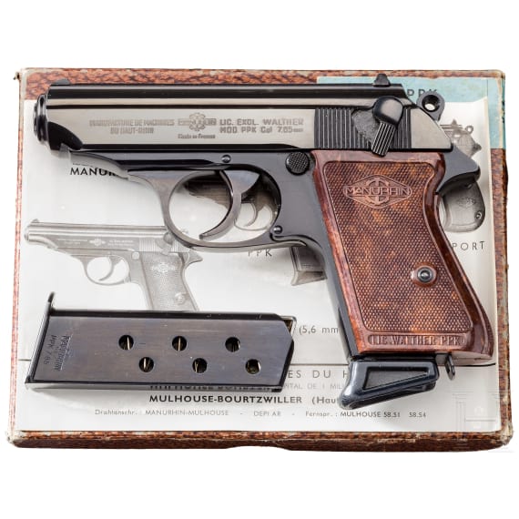 Walther-Manurhin PPK-L, im Karton