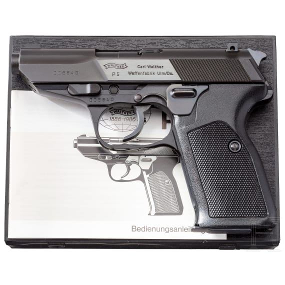 Walther P 5, in Box