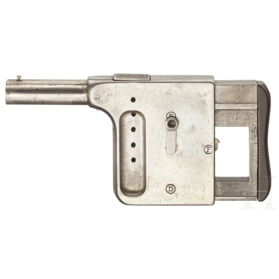 Gaulois-Handdruckpistole No. 1, St. &Eacute;tienne, Frankreich, ca. 1900
