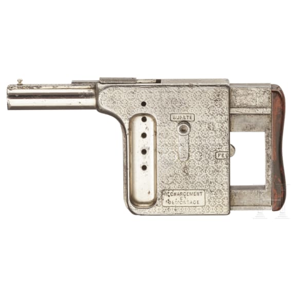 Mitrailleuse-Handdruckpistole, St. &Eacute;tienne, Frankreich, ca. 1895