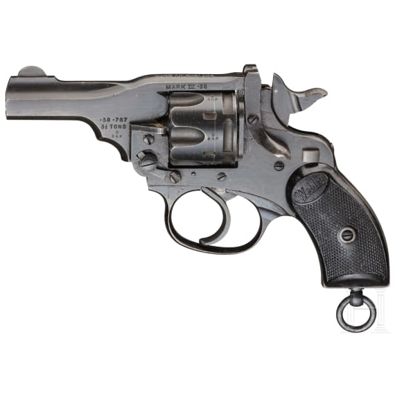 Webley Mark IV Pocket, mit Sicherung