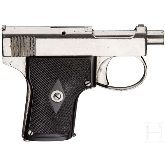 Webley & Scott Mod. 1912 Hammerless, vernickelt