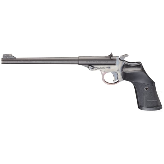 Webley & Scott Single Shot Target Pistol, 1956 Model