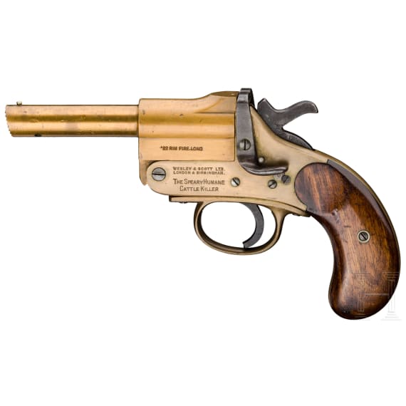Webley & Scott Mod. "The Speary Humane Cattle Killer"