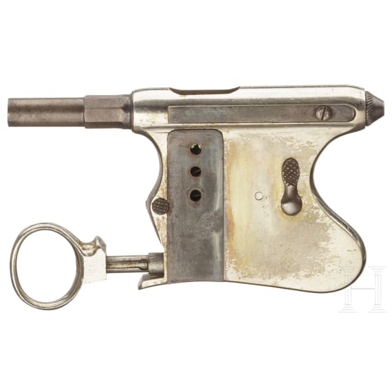 Tribuzio Einhandpistole, Turin, Italien, um 1895