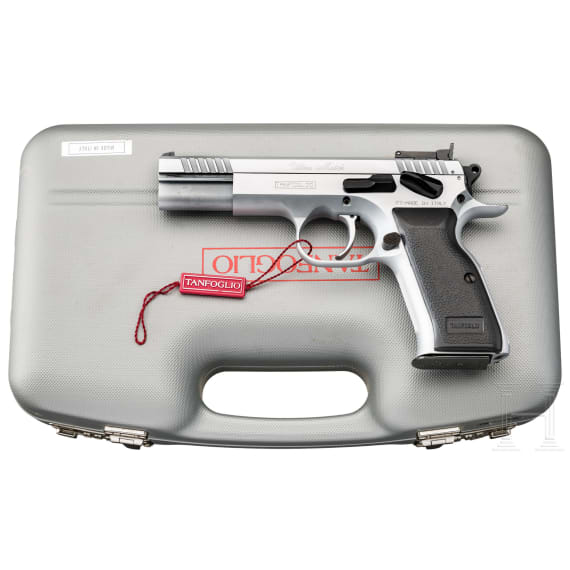 Tanfoglio Ultra Mach 4 mm M20 Umbau, im Koffer