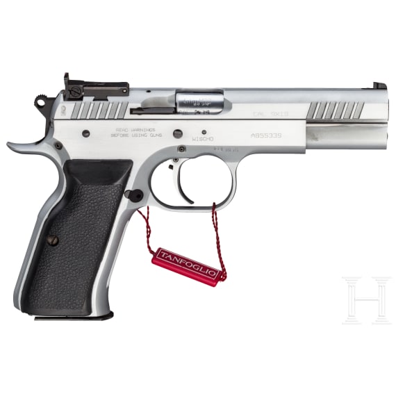 Tanfoglio Ultra Mach 4 mm M20 Umbau, im Koffer