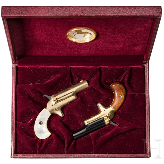 Colt Lord and Lady Model Deringer, in Schatulle