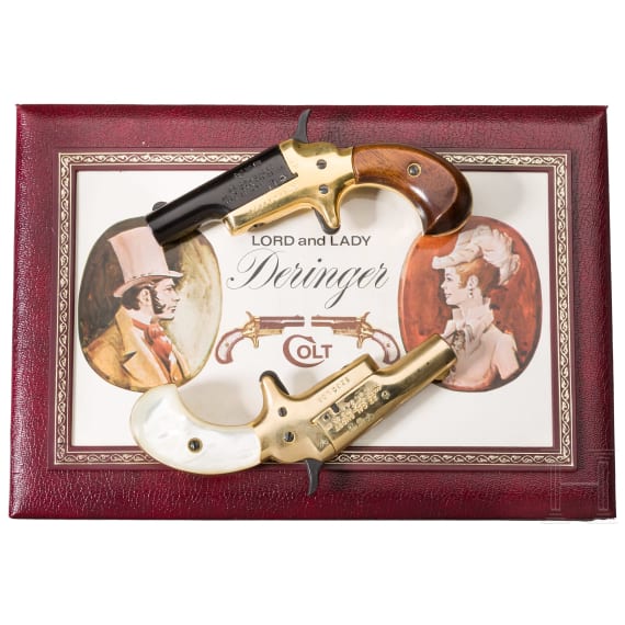 Colt Lord and Lady Model Deringer, in Schatulle