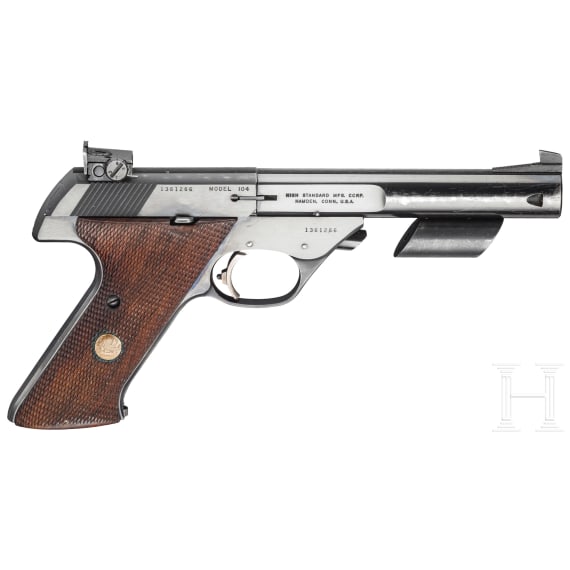 Hi-Standard Supermatic Citation Mod. 104, "Bull Type", im Karton