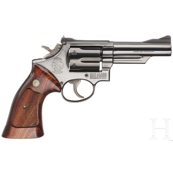 Smith & Wesson Mod. 19-3, The .357 Combat Magnum", mit Holster
