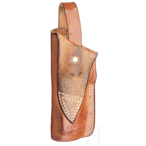 Smith & Wesson Mod. 59, "The 14-Shot Autoloading Pistol", mit Holster