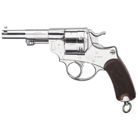 Ordonnanzrevolver M 1873, verchromt
