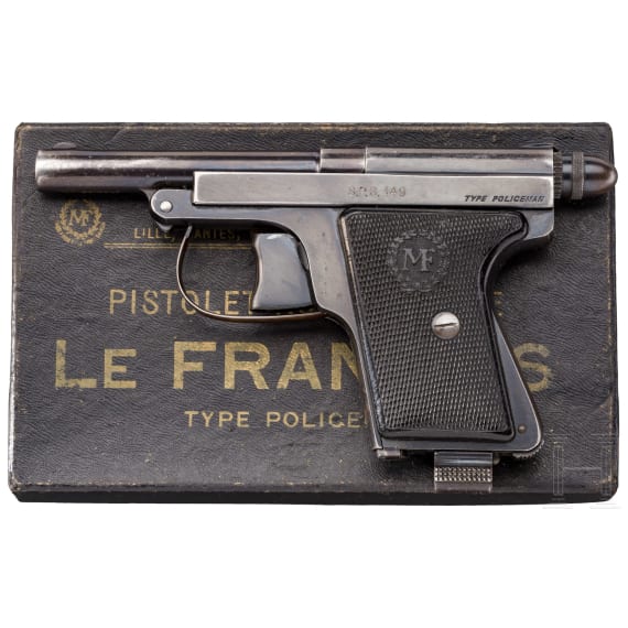 Le Francais Policeman, im Karton, Beh&ouml;rde