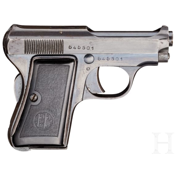Beretta Mod. 418 (1919), mit Tasche