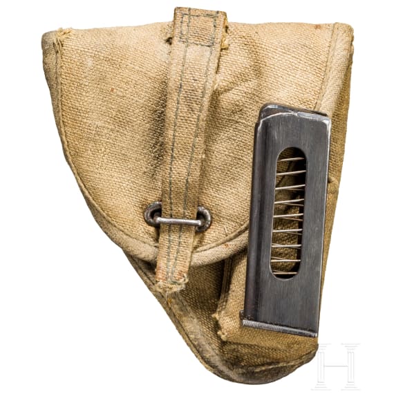 Beretta Mod. 418 (1919), mit Tasche