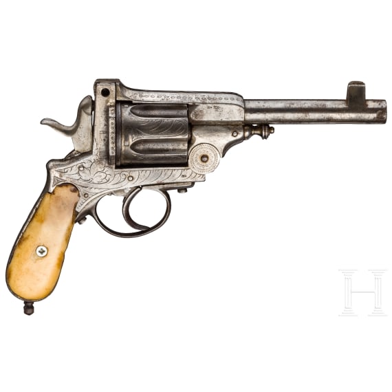 Belgischer Montenegrinischer Armeerevolver, System Gasser
