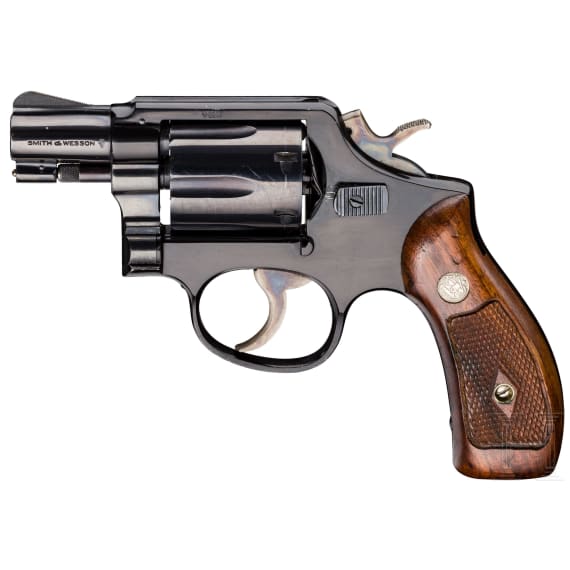 Smith & Wesson Mod. 12, "The .38 M & P Airweight", mit Tasche, Luftwaffe