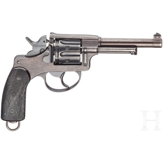 Ordonnanzrevolver Mod. 1882/29 mit Holster
