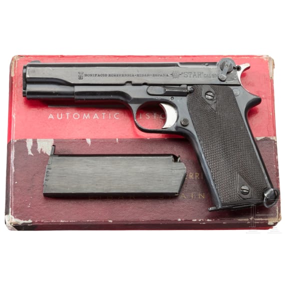 Star Modelo Militar 1920, Guardia Civil, im Karton