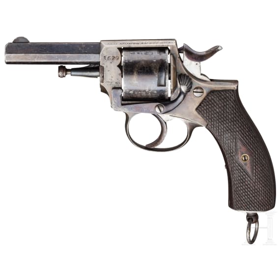 Niederlande - Revolver J. Marechal, Cheratte, "Je Maintiendrai", Beh&ouml;rden, um 1890