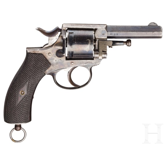 Niederlande - Revolver J. Marechal, Cheratte, "Je Maintiendrai", Beh&ouml;rden, um 1890
