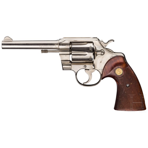 Colt Official Police, vernickelt, Polizei