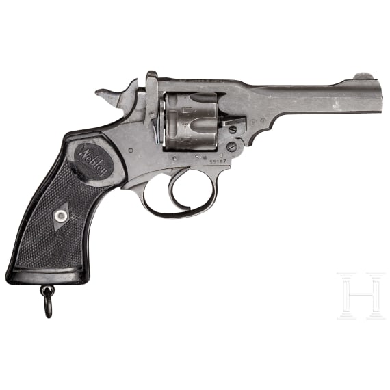 Israel - Webley Mark IV, israelische Botschaft London, mit Tasche