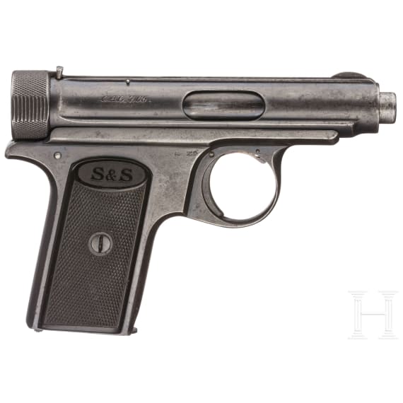 Sauer & Sohn Mod. 13, mit Tasche, Milit&auml;rkontrakt