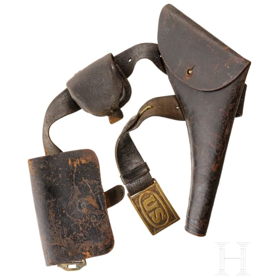Revolverholster, &auml;hnl. Pattern 1863, USA