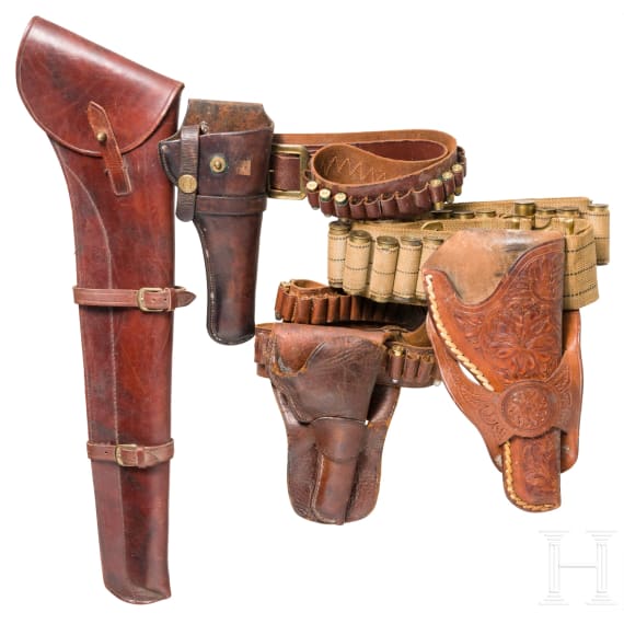 Kleine Sammlung Holster, USA, 19. u. 20. Jhdt.