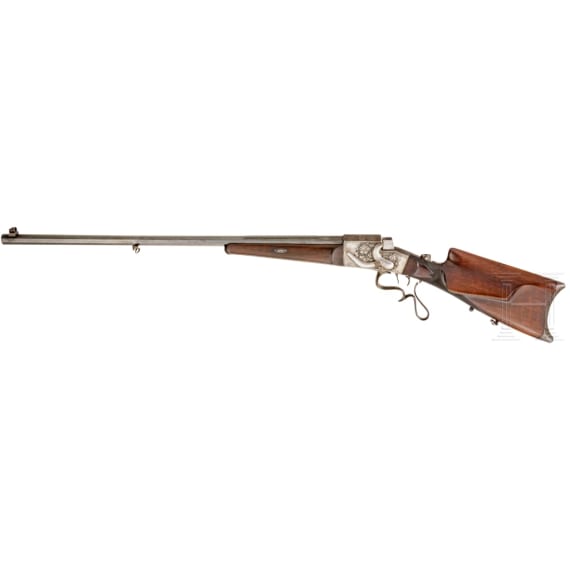 A luxurious system Aidt "Feuerstutzen" (sports carbine) by Klett in Suhl, end of 19th century