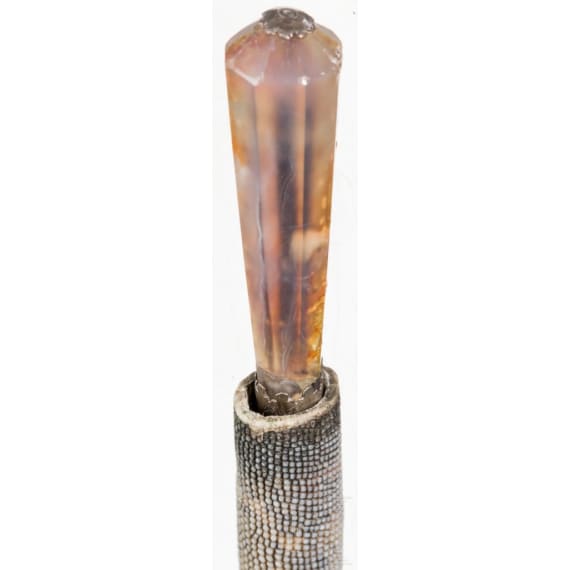 Kleines Essmesser mit Rochenhaut-Scheide, England, 1. H&auml;lfte 18. Jhdt.