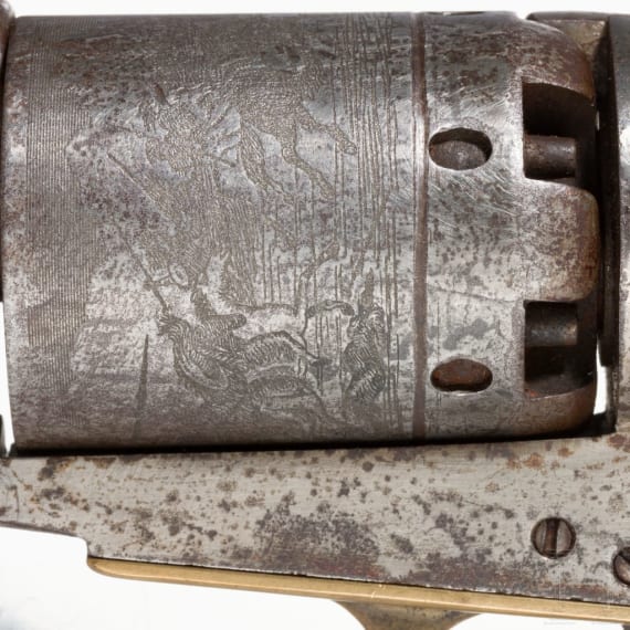 Perkussionsrevolver, &auml;hnl. Colt Walker/ Dragoon