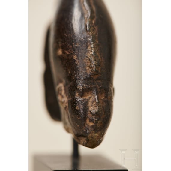 Feiner Kopf des Osiris, Ägypten, Ende des Neuen Reiches, XX. Dynastie, ca. 1189 - 1077 v. Chr.