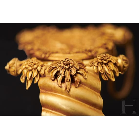 Ein elegantes Paar feinst gearbeiteter frühhellenistischer Goldarmbänder, 4. - 3. Jhdt. v. Chr.