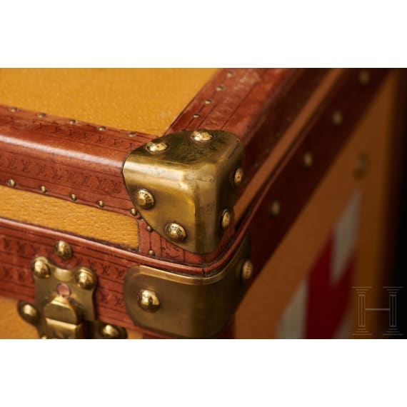 Sold at Auction: Louis Vuitton, Louis Vuitton Cabin Trunk, WWI Provenance