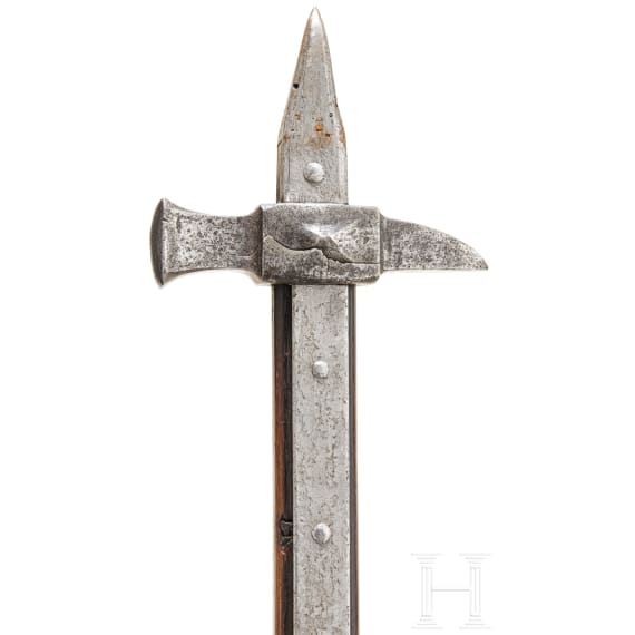 Schwerer Streithammer, Frankreich, um 1500