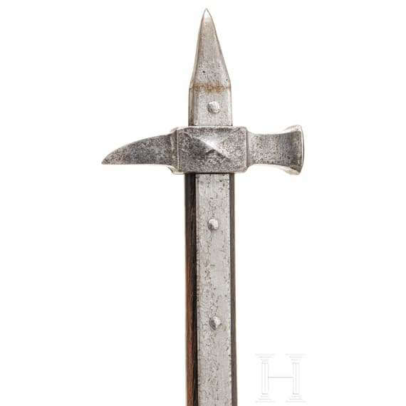 Schwerer Streithammer, Frankreich, um 1500