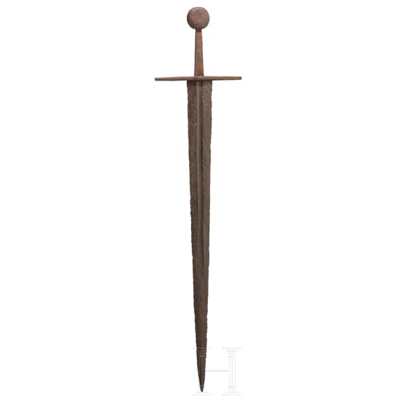 A German medieval sword, circa 1400
