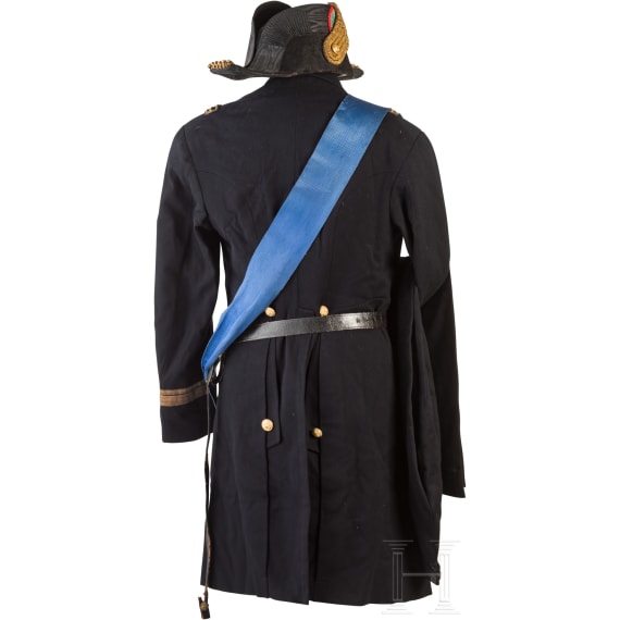 A uniform ensemble of a naval officer, 1st half of the 20th century