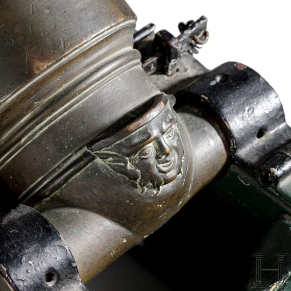 A French miniature mortar, 18th century
