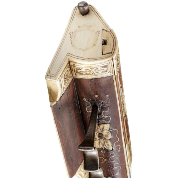 A profusely bone-inlaid South German Renaissance wheel-lock carbine, circa 1580