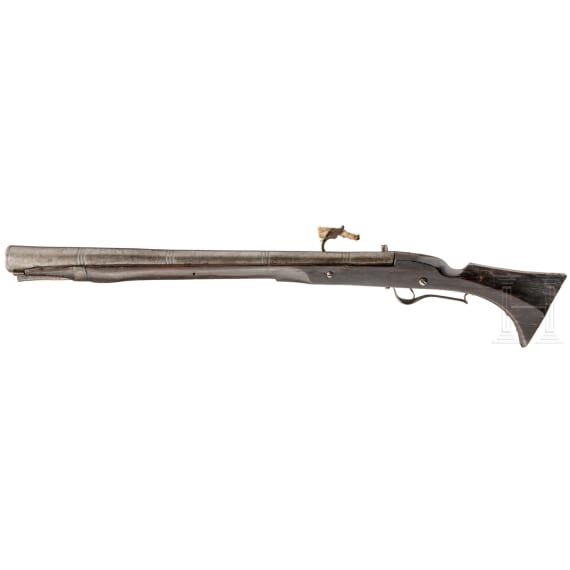 A heavy Dutch matchlock blunderbuss, circa 1620
