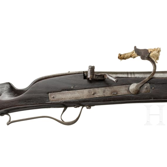 A heavy Dutch matchlock blunderbuss, circa 1620