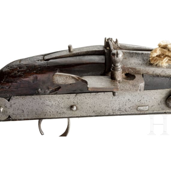 An English matchlock musket, dated 1640